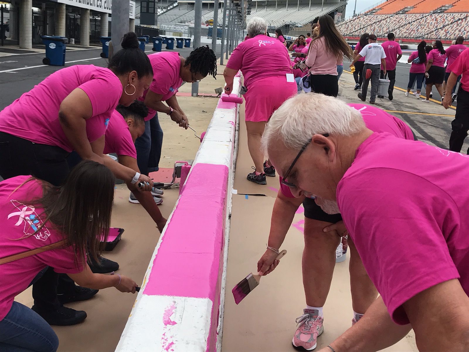 Paint Pit Wall Pink